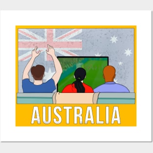 Australia Fans Posters and Art